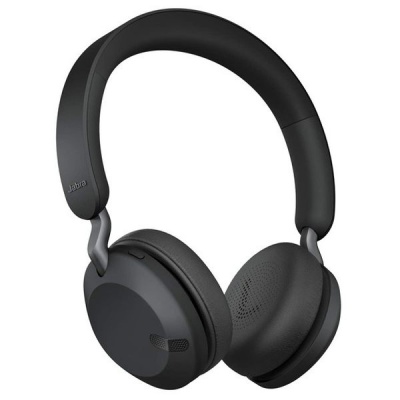 Photo of Jabra Elite 45h Wireless On-Ear Headphones With Mic Titanium Black