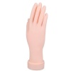 Nail Art Training Hand Flexible Movable Manicure Practice Tool Photo