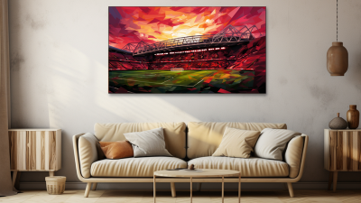 Canvas Wall Art Theatre of Dreams Abstract HD0198