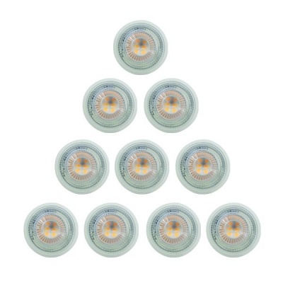 5W 6500K GU10 Lamps Non Dimmable Set of 10