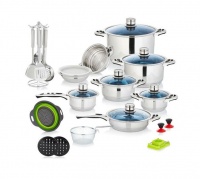 30 Piece Stainless Steel Cookware Set