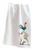 PepperSt Luxury Kitchen Towel – Pig & Chicken Photo