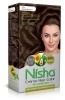 Nisha Pack of 2 Creme Hair Colour Pack with Brush & Conditioner Dark Brown Photo