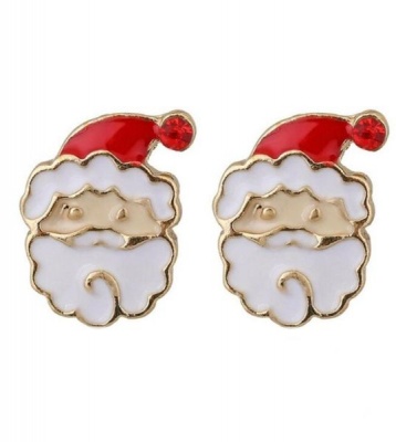 SilverCity Christmas Gift Santa Earrings