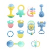12 Piece Baby Musical Rattles Shakers Spinning Animal Grabbing Toy Set Photo