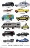 Four Wheels Icon Poster Photo