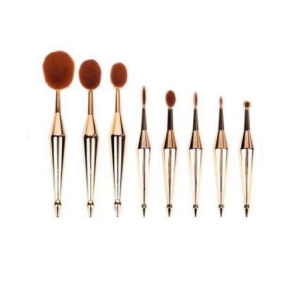 Photo of Ladyminc Iconic Diamond Oval Makeup Brushes 8 Piece By