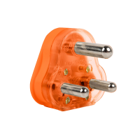 Electricmate Plug Top 16A Hollow Pin Orange EMate