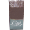 Casa Collection Poly-Cotton Fitted Sheets - Chocolate Photo