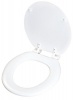 Shushula - 17" White MDF Toilet Seat Photo