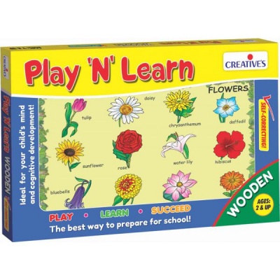 Photo of Creatives - Play And Learn - Flowers Puzzle