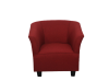 Prince Tub Chair - Red Photo