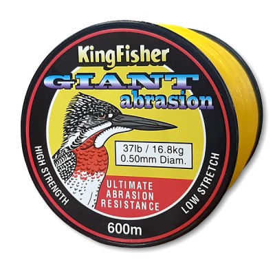 Photo of Kingfisher Giant Abrasion Nylon .50MM 16.8KG/37LB Colour Gold 600m Spool