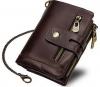 Durable Genuine Leather Vintage Wallet Photo