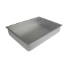 PME 8 x 12 x 2" OBLONG RECTANGLE Anodised Aluminium Cake Baking Pan Tin Photo
