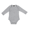 DFS Deals - Long Sleeve Babygrow Grey Photo
