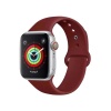 Meraki Silicone Sport Band for Apple Watch - 42mm/44mm Maroon Photo