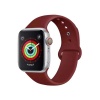 Meraki Silicone Sport Band for Apple Watch - 38mm/40mm Maroon Photo