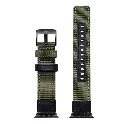 Photo of Apple 38mm Heavy Duty Nylon Watch Band Strap For Watch Series - Green