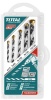 Total Tools 5 Piece Masonry drill bits set Photo