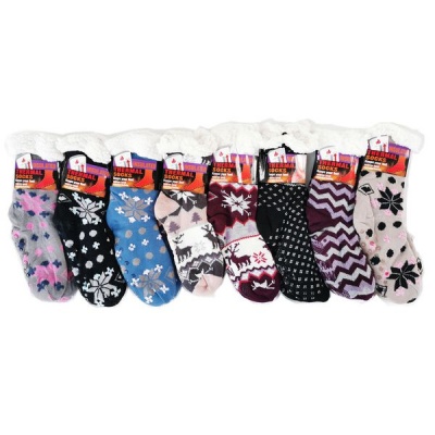 Photo of Thermal Socks 8 Pairs Of Original - Winter Socks - Assorted Design & Colour
