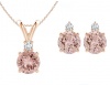 Civetta Spark Mimi Set with Swarovski Vintage Rose Crystal Rosegold Photo