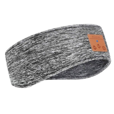 Photo of Sleep Headphones Bluetooth Headband with Ultra-Thin Stereo Speaker - Gray