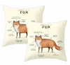 PepperSt Scatter Cushion Cover Set | The anatomy of a Fox Photo