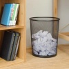 Waste Paper Bin - Black - 3 Piece Photo