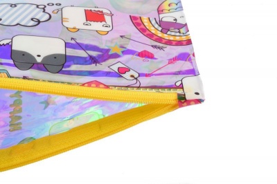 Photo of Cubiesquad Pencil Case - Yellow Zip