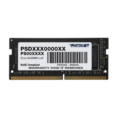 Photo of Patriot Signature Line 4GB DDR4 2666MHz Single Rank SODIMM Notebook Memory