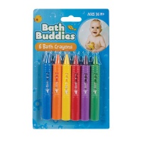 Bath Crayons Children Bath Toys BPA Free 6 Piece 3 Pack