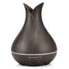 Andowl Aromatherapy Diffuser Humidifier with 7 LED Color Lights –Brown Photo