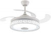 MrUL - Retractable Ceiling Fan With Blue Tooth Speaker - White Photo
