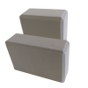 Justsports Foam Yoga Blocks - Set of 2 - Grey Photo
