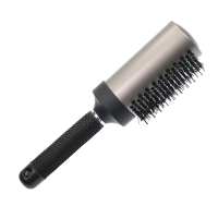Professional Nano Technology Ceramic Ionic Half Round Bristle Hair Brush