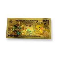 Pokemon Mystery Pokémon Rare Golden Collectible Money Note