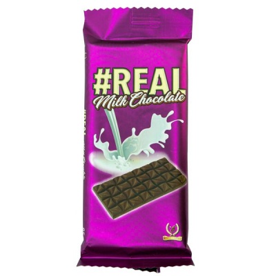 Photo of #REAL Milk Chocolate - 12 x 85g