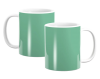 Pappa Joe PepperSt Mug Set | Simply Solid Color - Scotch Plains Green Pastel Photo