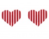 Up Tape Candy Heart 5 Pair Nipple Pastie Set Photo