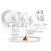 Luminarc 46 pieces Hana White Dinner Set Photo