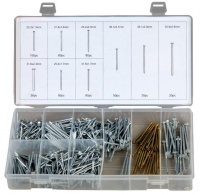 Duratool Nail Set Assorted Steel 550 Pieces