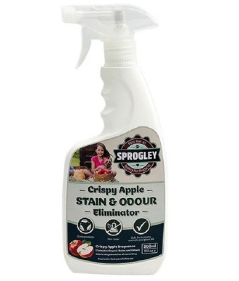 Photo of Sprogley Stain & Odour Eliminator 500ml Dog Crispy Apple Spray