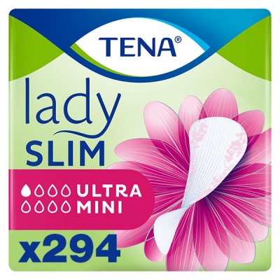 Photo of TENA Lady Slim Ultra Mini Incontinence Liners – Bulk Pack of 294 Liners