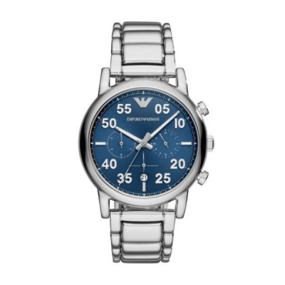 Photo of Emporio Armani Luigi Silver Stainless Steel Watch - AR11132