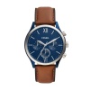 Fossil Fenmore Midsize Brown Leather Watch-Bq2402 Photo