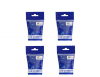 Label Pro Brother M-K231 Black on White Non-Laminated Tape 12mm x 4 Pack Photo
