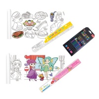 Jacaranda Childrens Drawing Colouring Roll Color Filling Paper