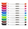 Kores Whiteboard Fine K-Marker Set of 10 Mixed Colours Photo