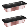 Berlinger Haus 2 Piece 33cm Marble Coating Loaf Pan Set - iRose Edition Photo